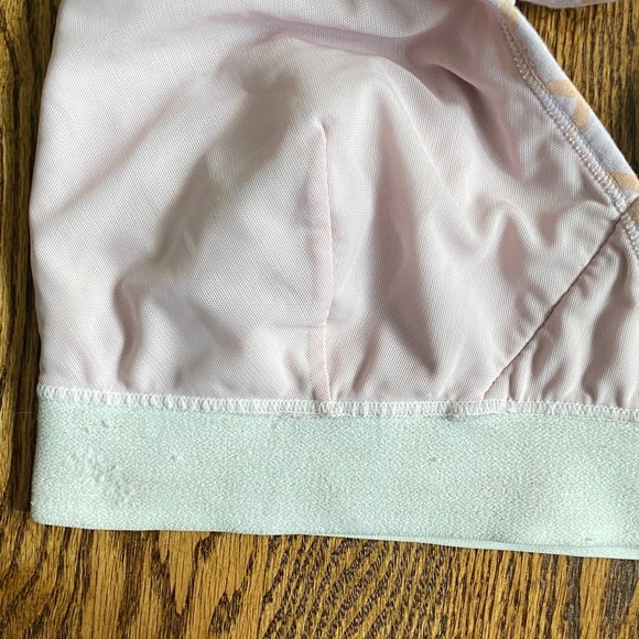 Pink and orange pattern Savage X Fenty triangle bralette, size 1X Excellent cond - Picture 14 of 16